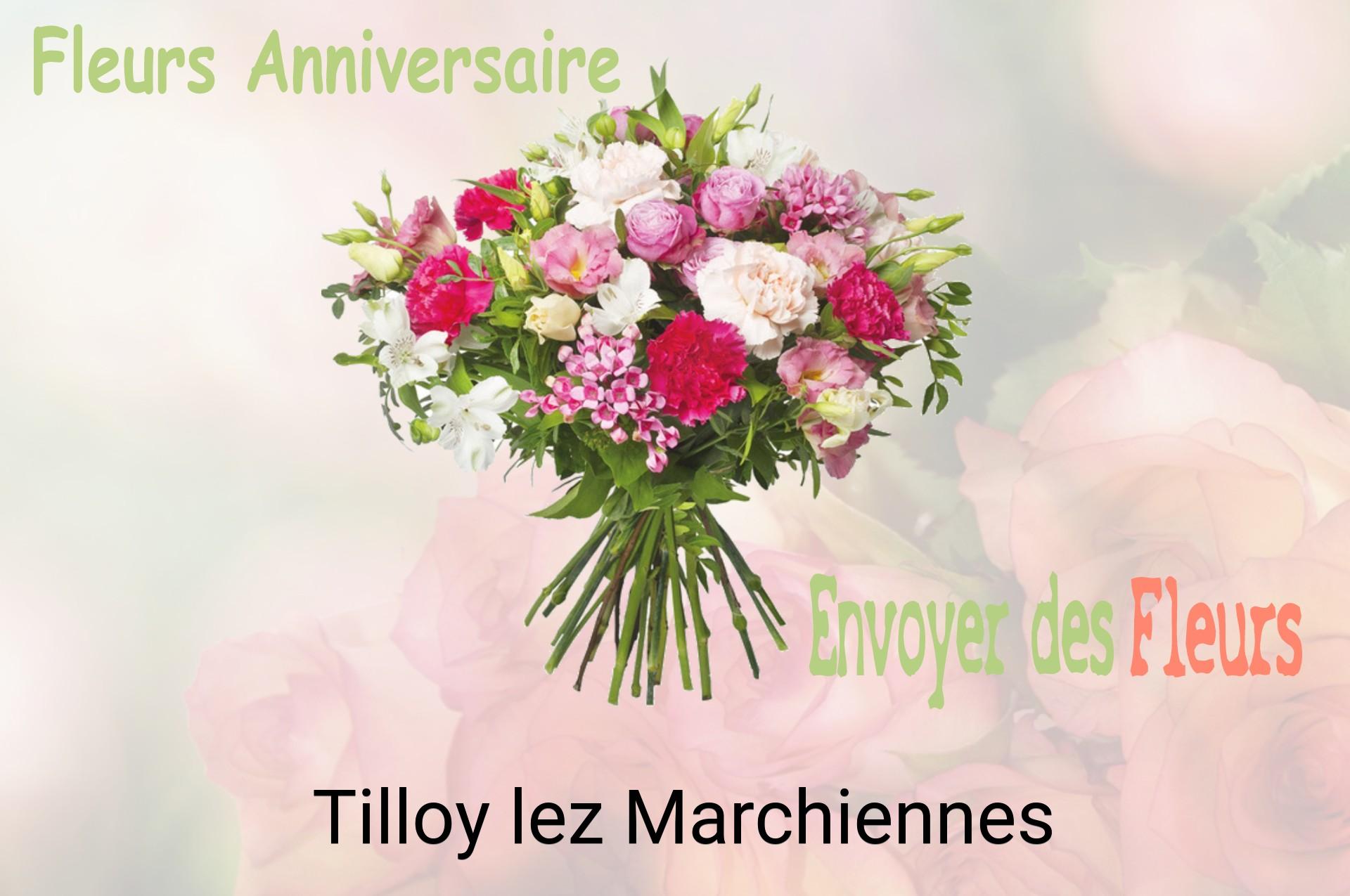 Bouquet de fleurs d’anniversaire livré à Tilloy-lez-Marchiennes