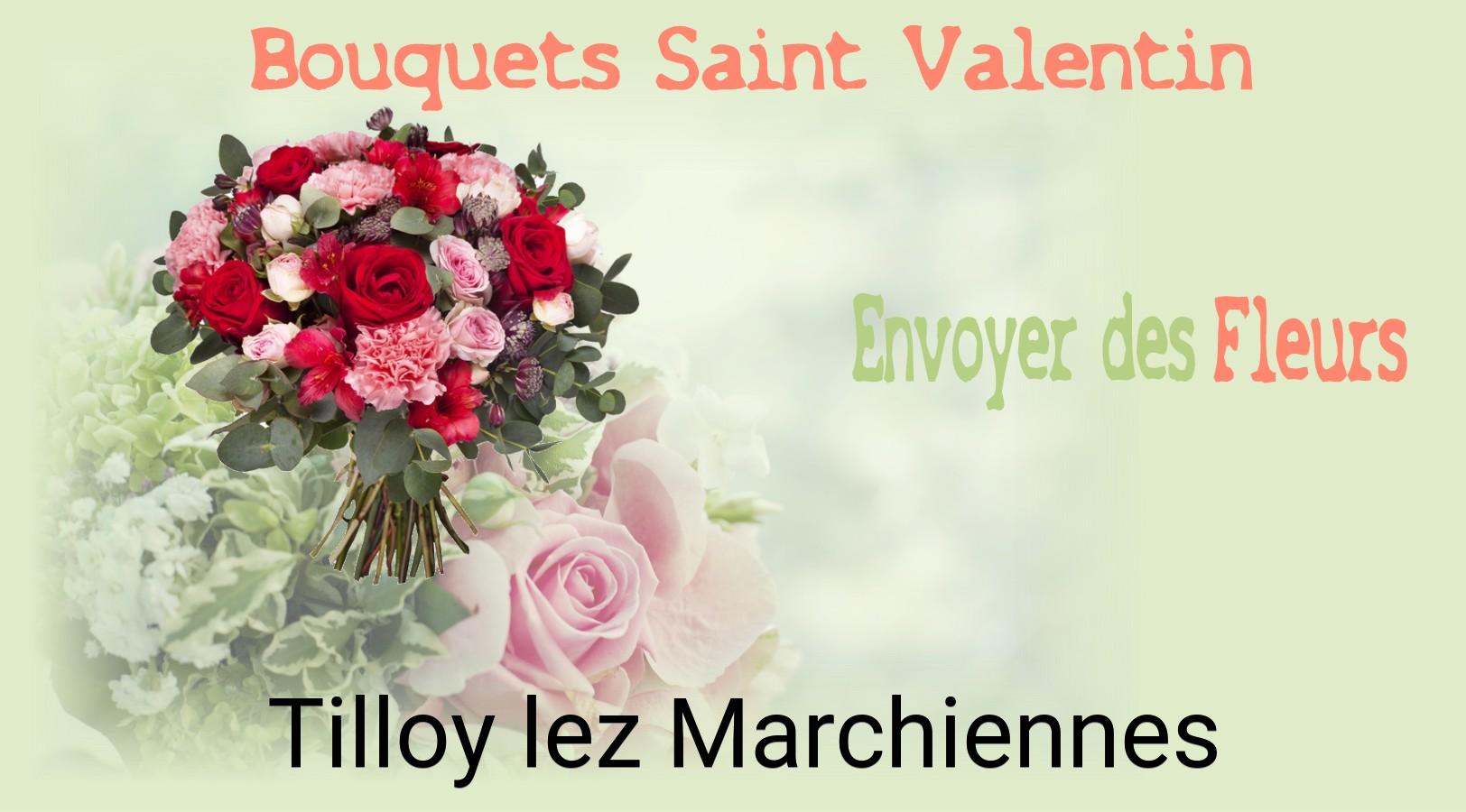 Roses de Saint-Valentin livrées à Tilloy-lez-Marchiennes